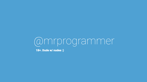 mrprogrammer nude