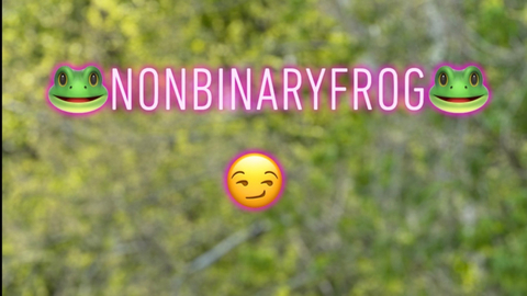 nonbinaryfrog nude