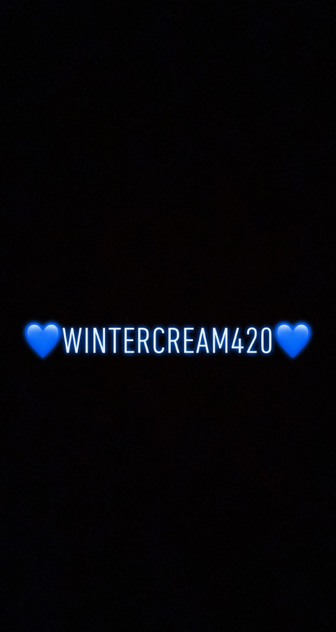 wintercream420 nude