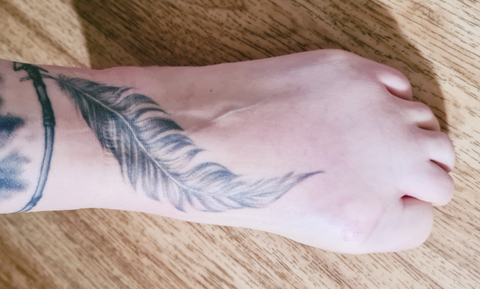 feathertattoo nude