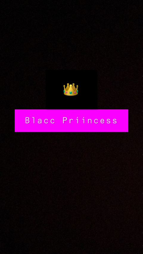 blaccpriincess nude