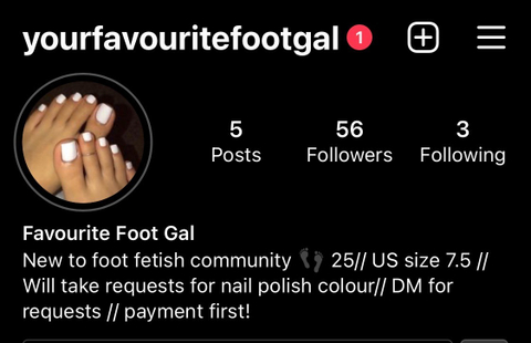 yourfavouritefootgal nude