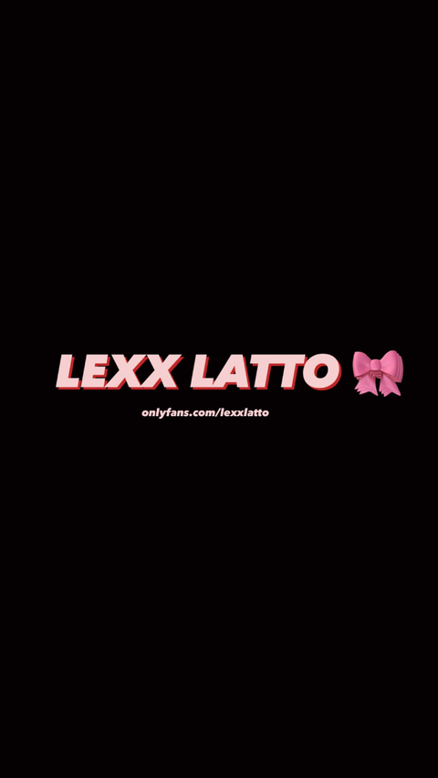 lexxlatto nude