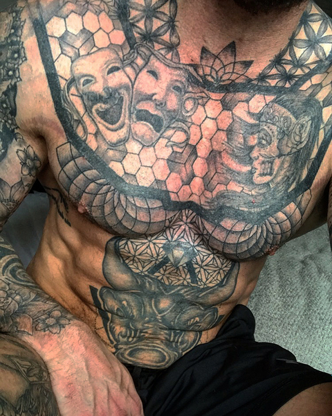 ukmuscleandink nude