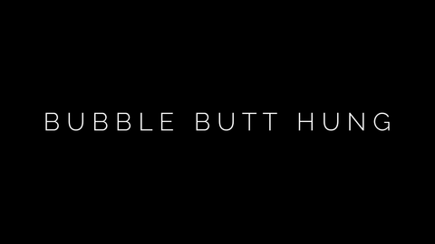 bubblebutthung nude