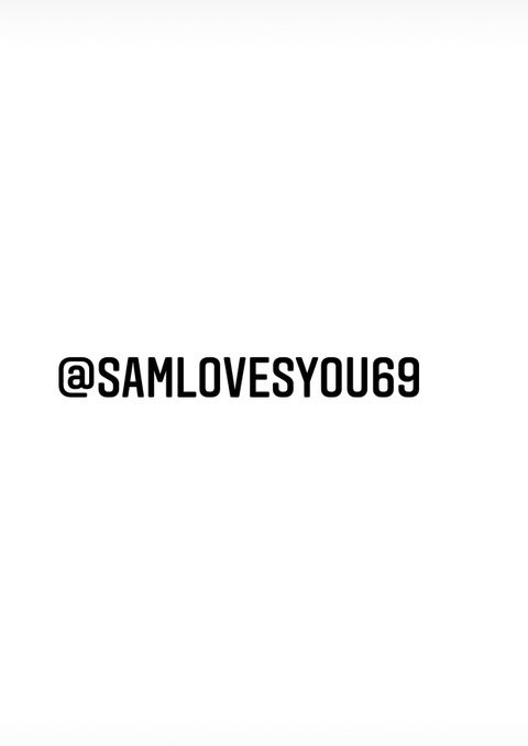 samlovesyou69 nude