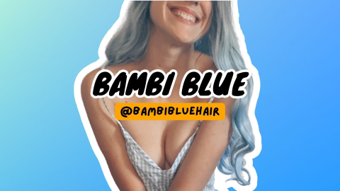 bambibluehairfree nude