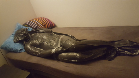 bdsm-mummification nude