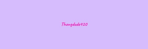 thongdude420 nude