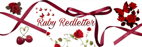 rubyredletter nude