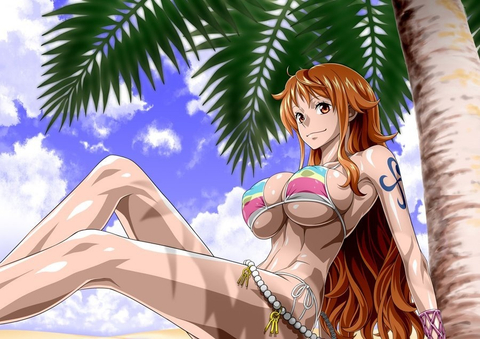 nami_onepiece nude