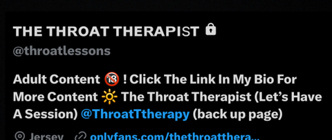 thethroattherapist nude