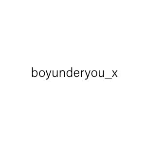 boyunderyou_x nude