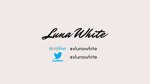 xlunawhite nude