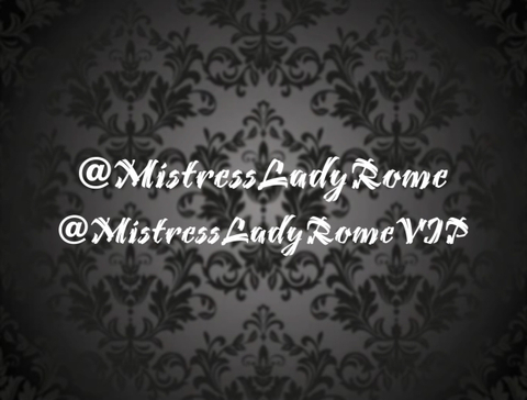 mistressladyrome nude