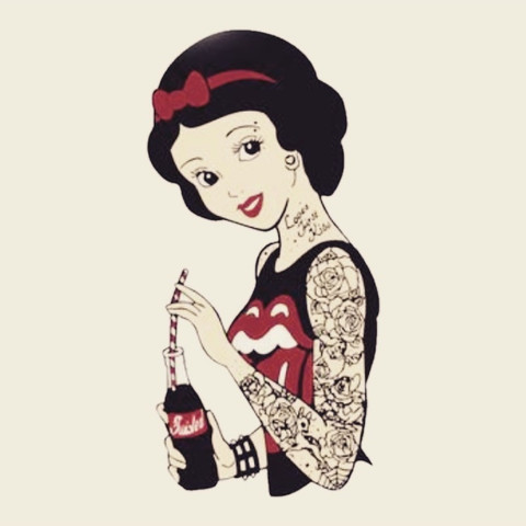 Snow white profile picture