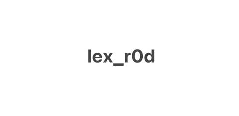 lex_r0d nude