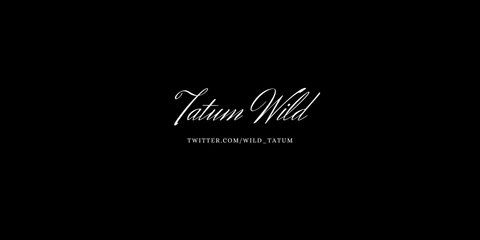 tatumwild nude