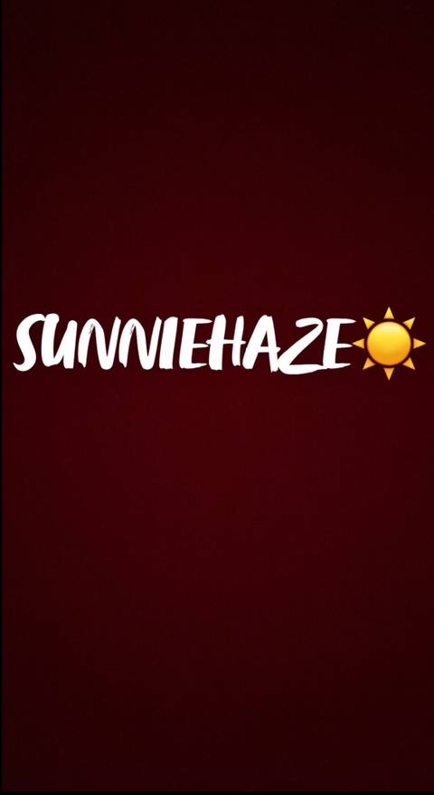 sunniehaze1 nude