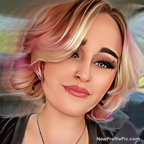 red profile picture