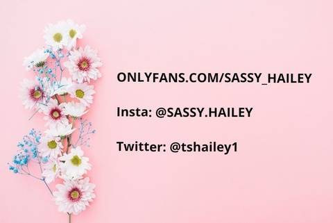 @sassy_hailey nude sassy_hailey nude