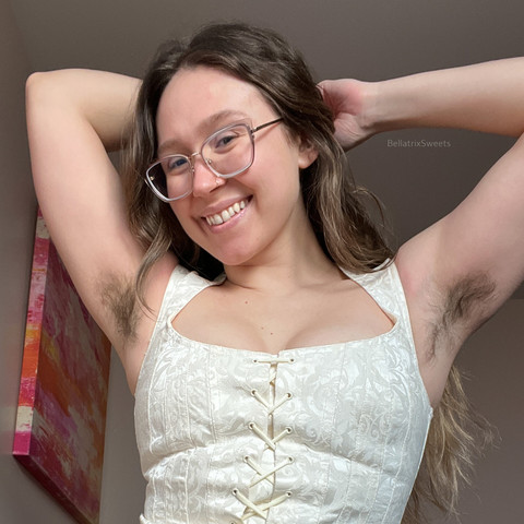 Bella with a bush profile picture