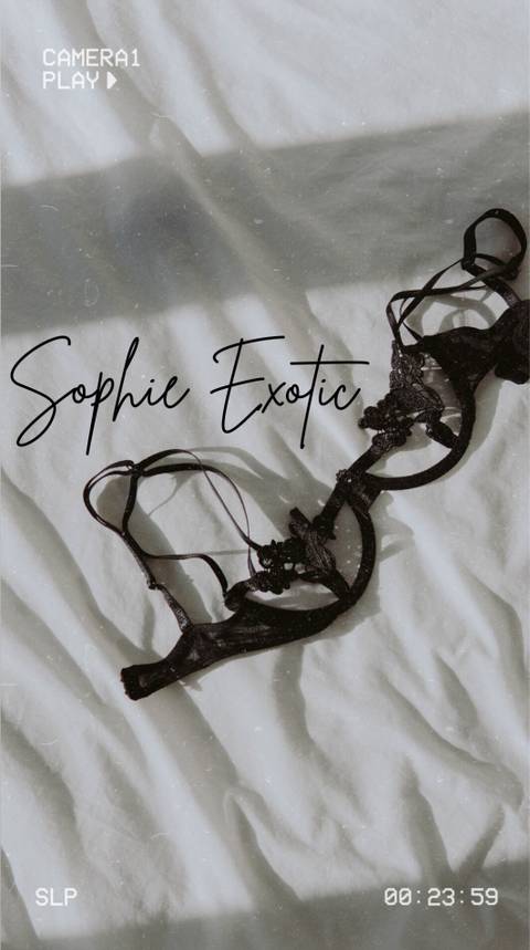 @sophieexotic1 nude sophieexotic1 nude