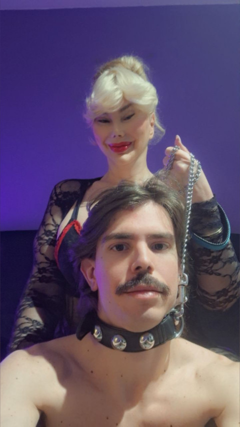 Beautiful Mistress With Submissive Slave profile picture